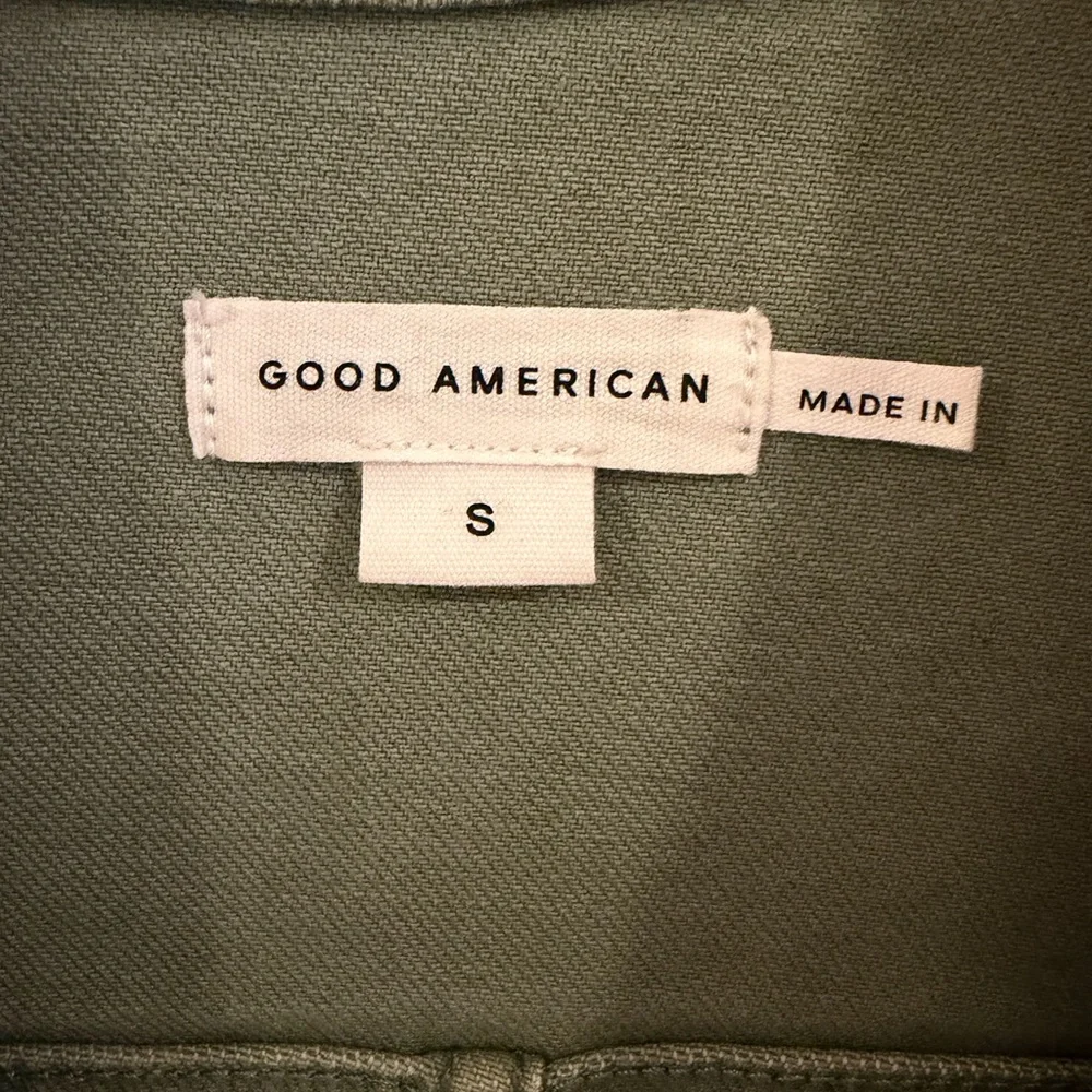 Anthropologie’s Good American Olive Green Jumpsuit - Picture 6 of 6